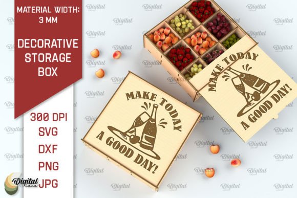 3D Decorative Laser Cut Boxes for Branding and Packaging