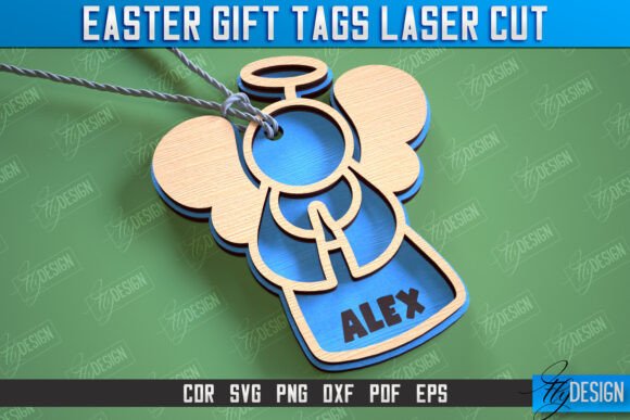 3D Easter Gift Tag Laser Cut SVG Design Review for Real Projects