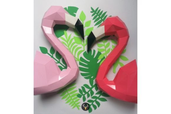 3D Papercraft Flamingo Embroidery Design Review