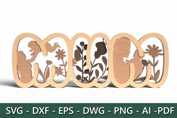 Laser Cutting Design for Mother's Day Projects